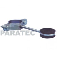 Isolador Simples Para Mastro 1.1/2" - Paratec - Referência: Prt-253