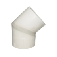 Joelho 45 Esgoto 300 MM PVC Branco - SNT
