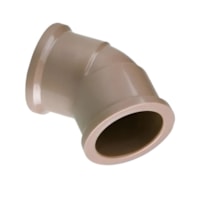 Joelho 45° Soldável 32mm Marrom Plastubos