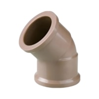 Joelho 45° Soldável 32mm Marrom Plastubos