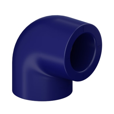 Joelho 90 Ppr Industrial 63mm Azul 22310860 Tigre