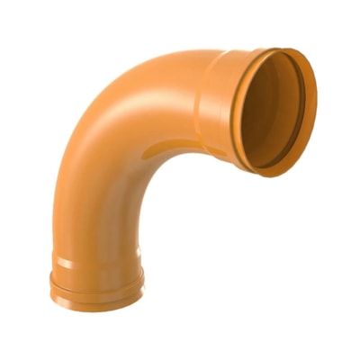 Joelho 90° Coletor Universal BB JE S/Anel 150mm 201 Sanitil