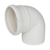 Joelho 90° Esgoto 50mm Branco 20002035 Plastilit