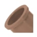 Joelho Soldável 45º 20mm Pvc Marrom 11641 Amanco