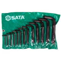 Jogo De Chave Allen Curta 4 A 19mm C/13 Pçs ST09140L Sata