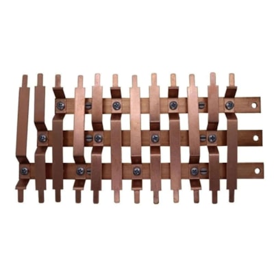 Kit Barramento Trifásico 34 Din 127/220V 150A Cobre - Cemar