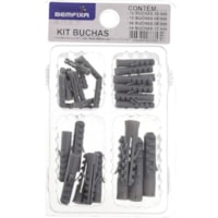 Kit Buchas Universais (05, 06, 08,10mm) 3335 BemFixa
