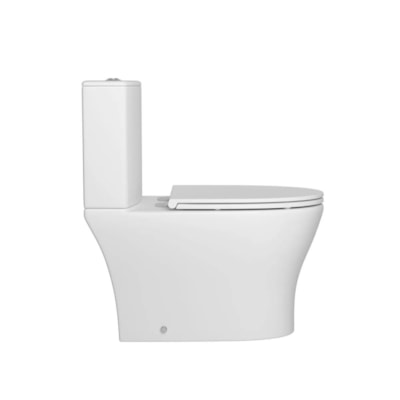 Kit Completo Bacia Com Caixa Nova Branco Argila Level - Deca
