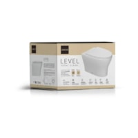 Kit Completo Bacia Convencional  Nova  Level Total - Deca
