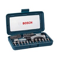 Kit de pontas e soquetes furar e parafusar 46 peças - Bosch