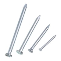 Kit de pregos com 30 peças de 1,6 x 20 mm -  15 de 2,4 x 30 mm - 10 de 3,0 x 40 mm - 10 de 3,0 x 50 mm - Bemfixa - Referência: 3345
