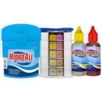 Kit De Teste Ph e Cloro 1077ATST Hidroall
