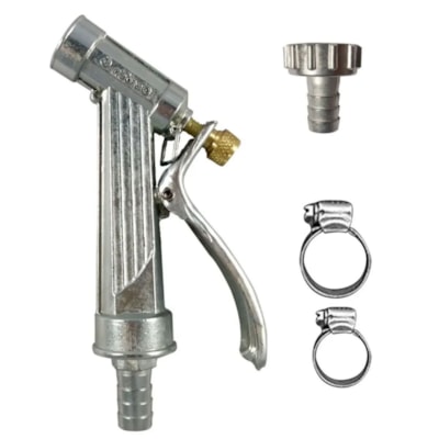 Kit Esguicho Cromado Revolver 1/2" - Garden