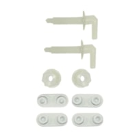 Kit Fixação Para Assento Branco termoplástico 8 Peças - Deca