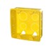 Kit Lajota 4x4 amarelo C/4 peça caixa de Luz J.F Manguieiras