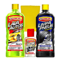 Kit Para Lavar Carro 4 Peças LuxCar 2200