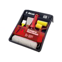 Kit Pintura Completo Com Bandeja 7 Peças 1016 Atlas