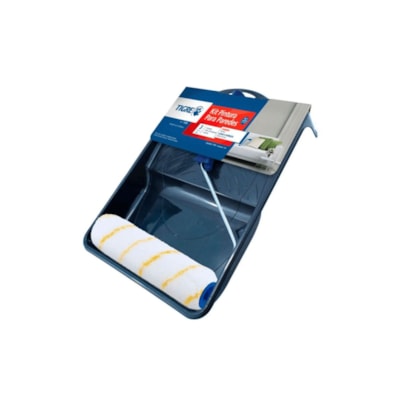 Kit Rolo Antirrespingo 1576 23cm com 3 Peças – Tigre