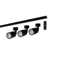 Kit Trilho Led Direct 6500K Preto - Taschibra