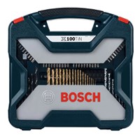 Kit X-Line de Pontas e Brocas em Titanio com 100 peças Bosch
