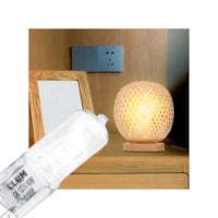 Lâmpada Halógena Bipino 40W 220V Clara 69 LLUM - Bronzeart