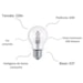 Lâmpada Halógena Classic 42W 220V 7009645 – Osram