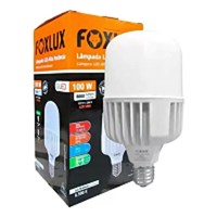 Lampada Led 100W alta Potencia E-40 Bivolt 6500K Foxlux