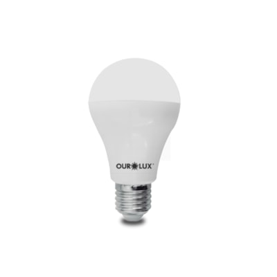 Lâmpada LED 12w bulbo a60 e27 3000k Ourolux