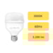 Lâmpada LED 40W de Alta Potência E27 Bivolt 3000K – Lumanti