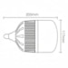 Lampada Led Alta Potencia 75W E27 Biv 6500K - Lumanti