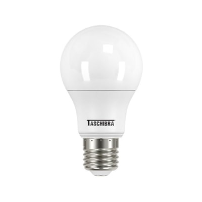 Lampada Led Branco 9W E27 Biv 100/240V 4000K - Taschibra