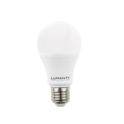 Lâmpada Led Bulbo branca - 9w A60 E27 Bivolt 6500k - Lumanti