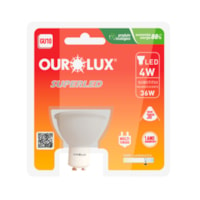 Lampada LED dicroica GU10 4w BIV 27000K Ourolux