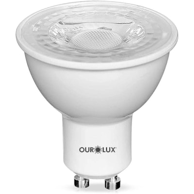 Lâmpada Led Dicroica GU10 6500K Biv 7w Ourolux