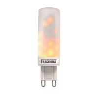 Lâmpada LED Taschibra Flamejante G9 Ambar 1W 100-240V