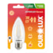 Lampada Led vela 3w E27 Clara 6000k - Ourolux