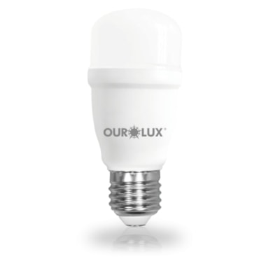 Lâmpada Mini T Bivolt 9W 6500K 90X45mm 20775 Ourolux