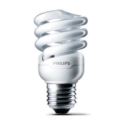 Lâmpada Mini Twister T2 12W 127V Amarela - Philips