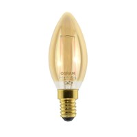 Lâmpada Vela LED Vintage Dimerazável 4,5W 2500K 220V E27 - Ledvance Osram - Referência: 7016295