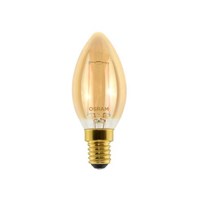 Lâmpada Vela LED Vintage Dimerizável 4,5W 2500K 127V E27 - Ledvance Osram - Referêcia: 7016290