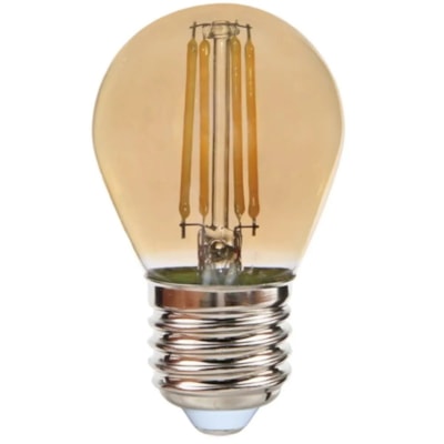 Lampada Vintage E27 2400K 2W Bolinha G45 - Ourolux
