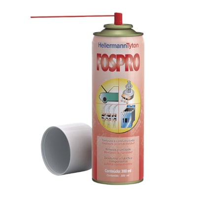 Limpa Contato Spray Fospro 300ML Hellermann Ref. 012400068