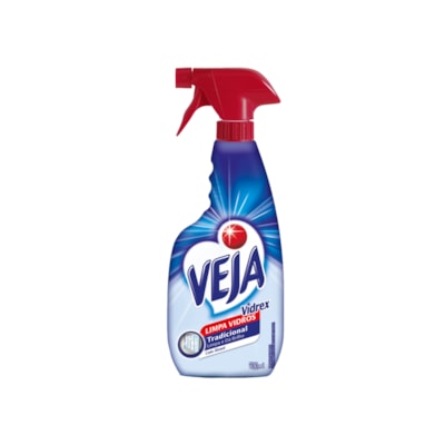 Limpador Vidrex Tradicional Pulverizador 500 Ml - Veja - Referência: 2091