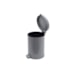 Lixeira 10,5 litros cinza ref 3562 Viel