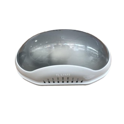 Luminaria Branca Tartaruga C/Capa 60W 250V Ilumi 16112