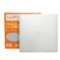 Luminária Embutir Frameless Led 24W Quadrado 4000K Biv Llum