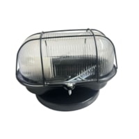 Luminária Tartaruga Decorativa 60W Preto 56 Lumavi