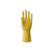 Luva latex  Standard G amarela 0,4mm Sanro