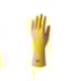 Luva latex  Standard G amarela 0,4mm Sanro