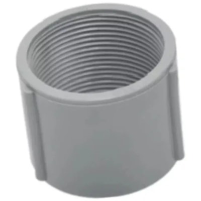 Luva P/Eletroduto Pvc Roscável Cinza 1/2 Pol A1601 Hidrossol